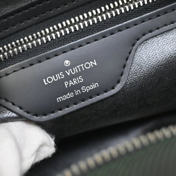 LOUIS VUITTON Parana Clutch Hand Bag Pouch Taiga Canvas Leather M30754 02FC064 - Picture 13 of 16